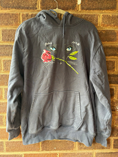 Palace grey pullover hoodie - palace,