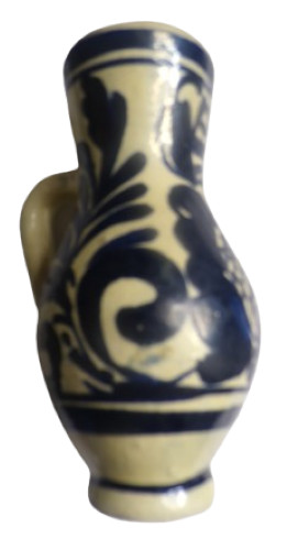 Vintage hungarian blue white - vintage,