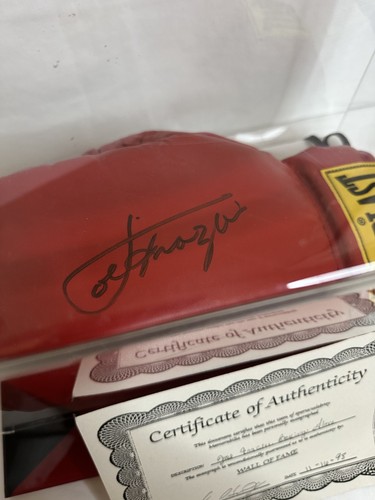 Smokin joe frazier - joe, signed