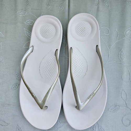 Fitflop iqushion ivory flip - fitflop,