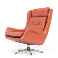 Retro Vintage Danish Leather