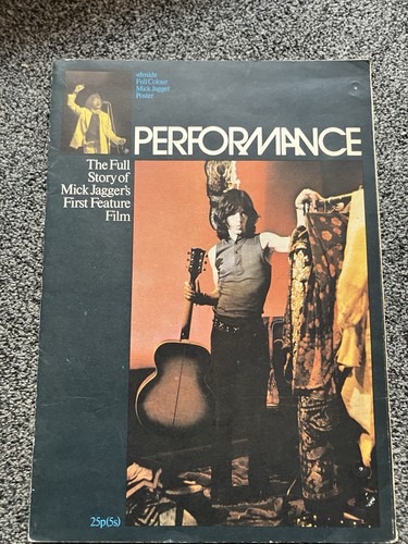 Performance film poster 1970 - performance,