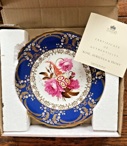 Vintage coalport rose auricula - rose,
