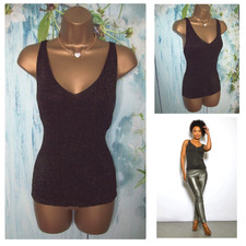 NEW ROMAN OCCASION TOP SIZE 18 Petite, Sparkle ribbed stretch Camisole Vest
