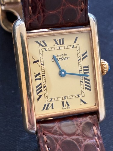 Cartier tank vermeil - tank,