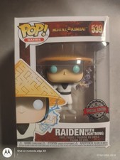 Funko Pop! Games Mortal Kombat Raiden with Lightning Vinyl Figure #539
