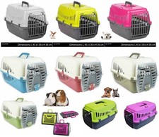 Plastic pet cat dog carrier - pet,