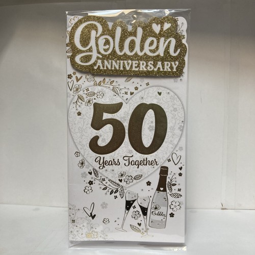 Golden 50th wedding - 50th,