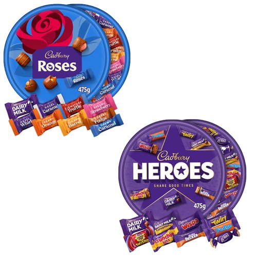 Chocolate tubs assorted - 2, x