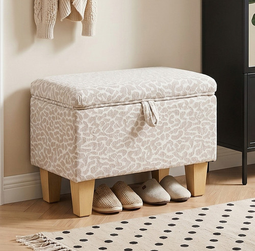 Storage ottoman footstool - storage,