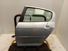 PEUGEOT 407 Rear Door N/S 2004-2012 EZR - ALUMINIUM GREY 4 Door Saloon LH 