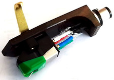 Fits SME M2-12 Tonearms, Audio Technica AT-VM95E Cartridge + Wooden Headshell