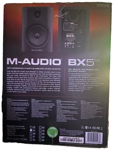 Audio bx5 d2 - m-audio,