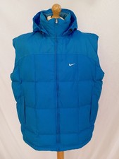 NIKE DOWN PUFFER VEST GILET BODY WARMER MENS XXL AUTHENTIC GOOD 