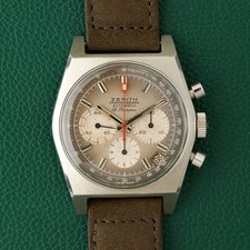 Zenith A385 Vintage Fume Dial