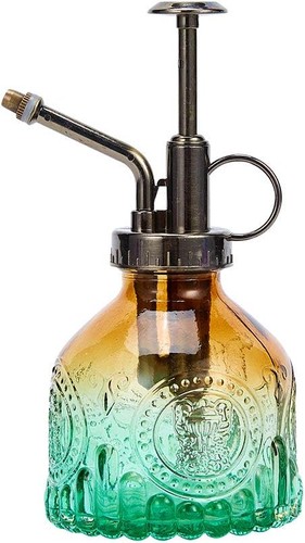 Vintage glass plant mister - glass,