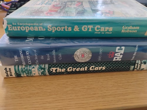 Vintage motoring books - 3,