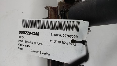2010 seat ibiza steering - ibiza,
