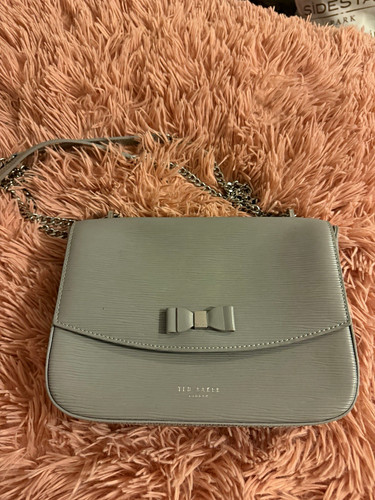 Ted baker grey faux leather - ted,