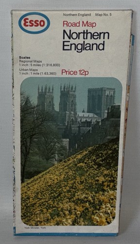 Esso road map northern - map,