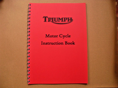Triumph instruction book - triumph,