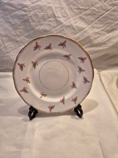 plate - small rose pattern