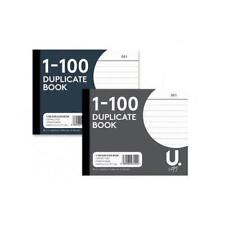 2x Half Size Duplicate Receipt