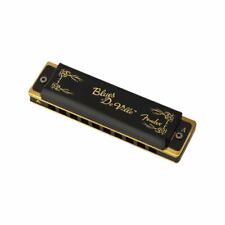 Harmonica A, Fender Blues DeVille Diatonic 10-hole Harmonica with Case