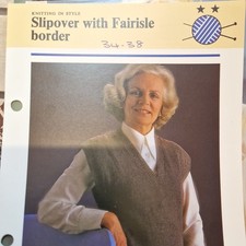 Knitting in style Pattern
