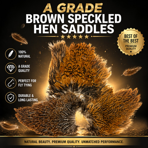 Grade brown speckled hen - a,