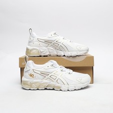ASICS QUANTUM 180 Women's White/Gold SIZE 4 Trainers