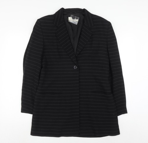 Planet women black pinstripe - women's,