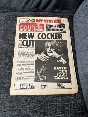 Sounds magazine jul 1972 cat - magazine,