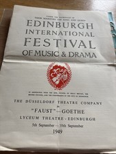 Edinburgh Festival 1948 Royal
