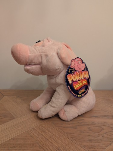 Porker the signing pig plush - signing,