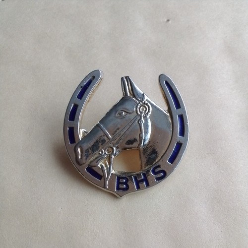 British horse society metal - horse,