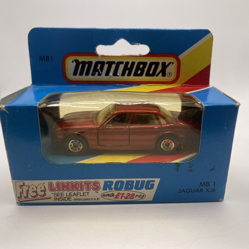 Matchbox mb1 jaguar xj6 - matchbox,