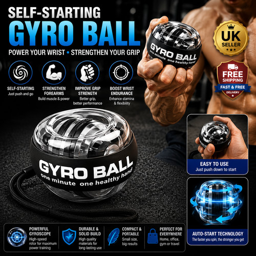 Gyro ball wrist exerciser - gyro,