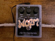 Electro-Harmonix (EHX) The Worm Guitar Pedal Wah, Phaser, Vibrato, Tremolo