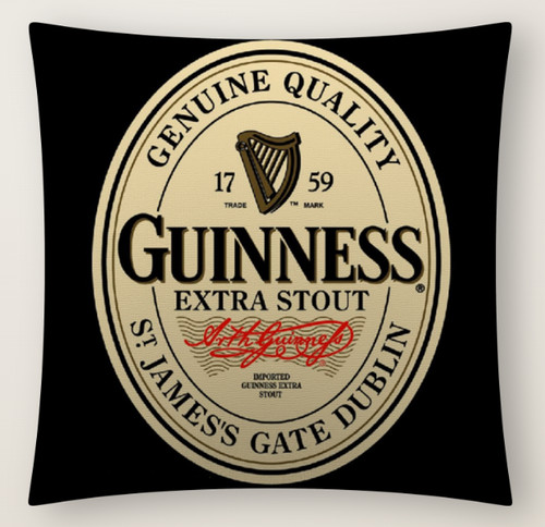Guinness cushion cover wine - , cover,