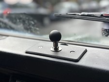 Defender ash tray phone holder