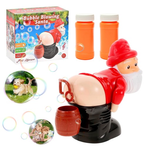 Santa bubble machine with - santa,