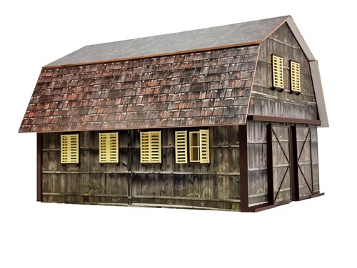 Train depot scale - depot, 1:22.5
