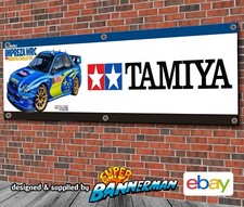 Tamiya RC Subaru Impreza WRX Banner for Garage, Workshop, Man Cave, Shed etc