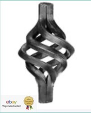 Wrought Iron Components Baskets 95mm tall high Weld On MIG Steel Gate X 4