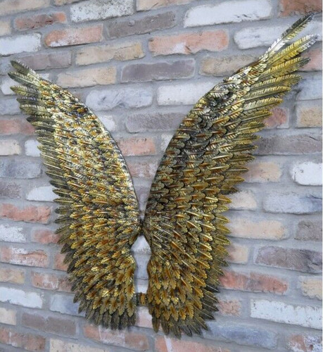 Large angel wings wall - angel, art