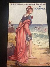 old postcard seaside comical