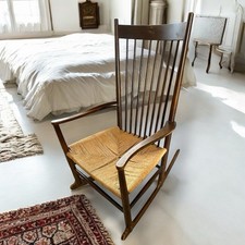 Vintage Danish Mid Century 1960’s J16 Rocking Chair by Hans Wegner REDUCED