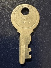 Cheney 30 Key Vintage Suitcase Luggage Vanity Music case - Replacement Key