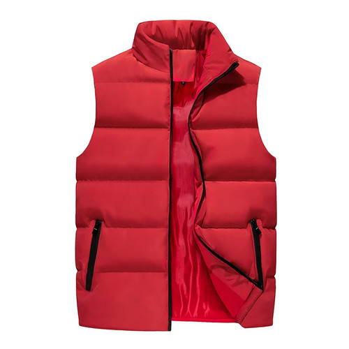 Mens winter padded - padded, waistcoat